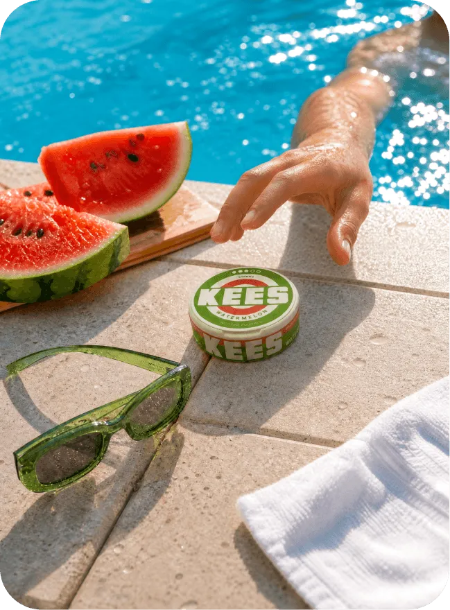 At the pool