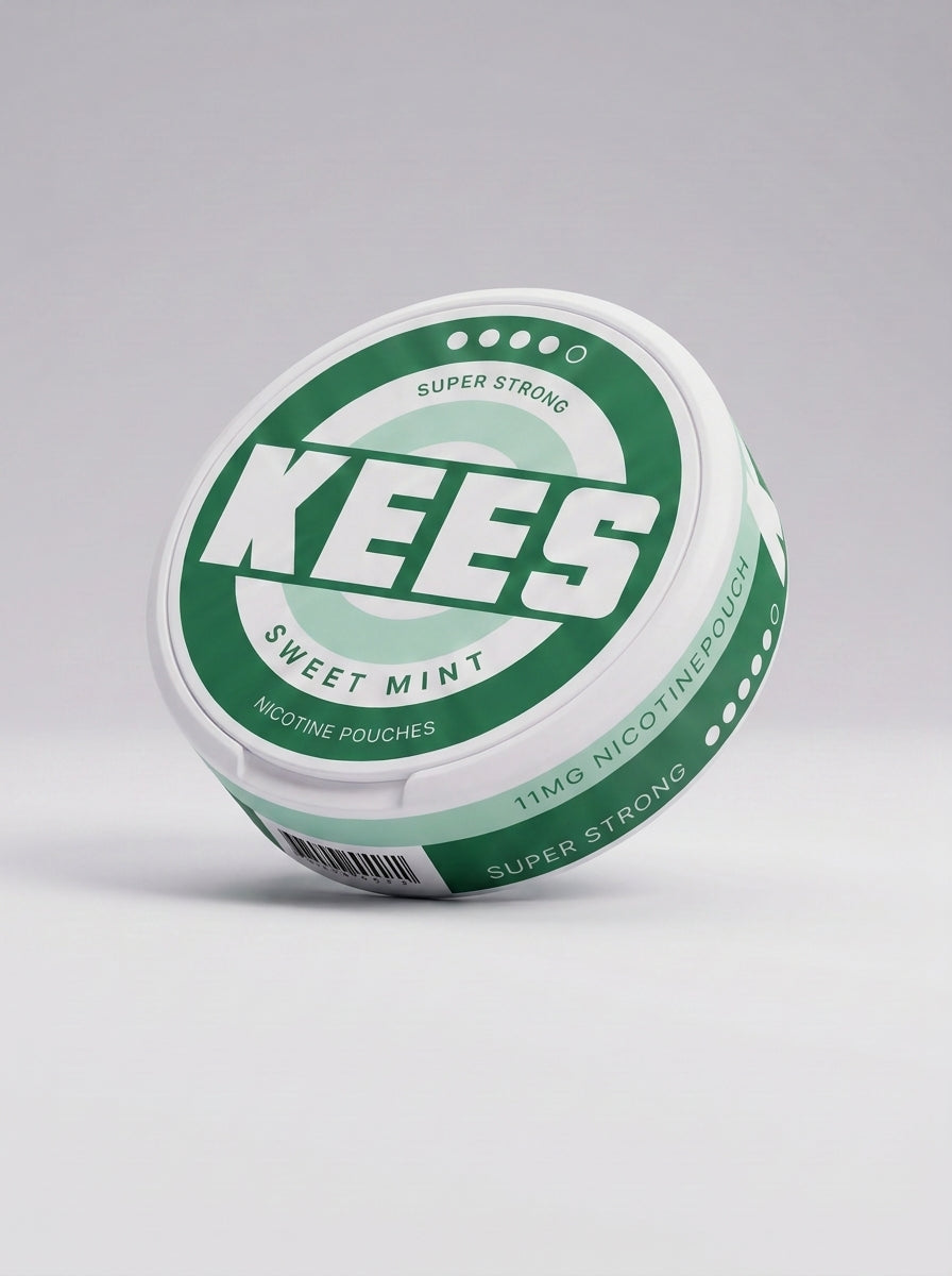 KEES Sweet Mint Super Strong - tilted view