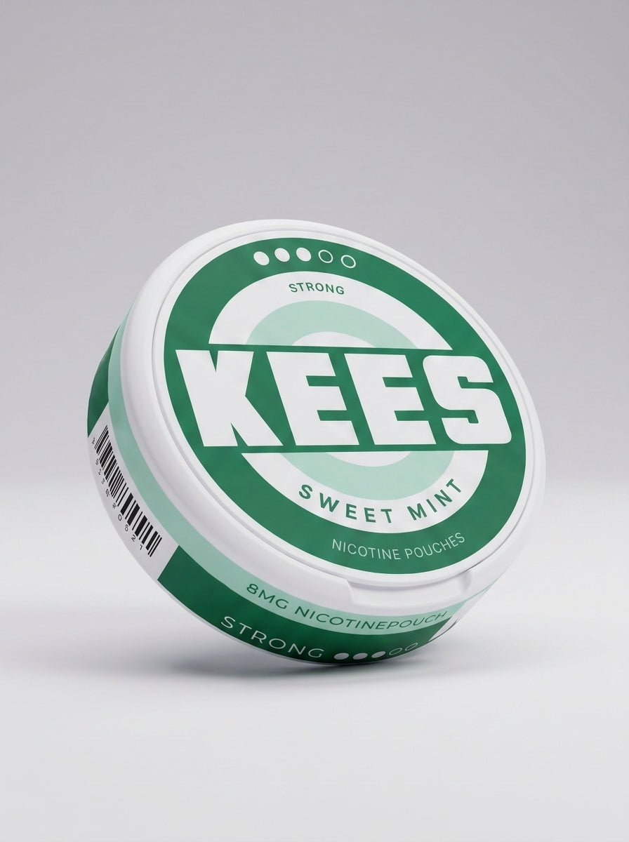 KEES Sweet Mint Strong - tilted view